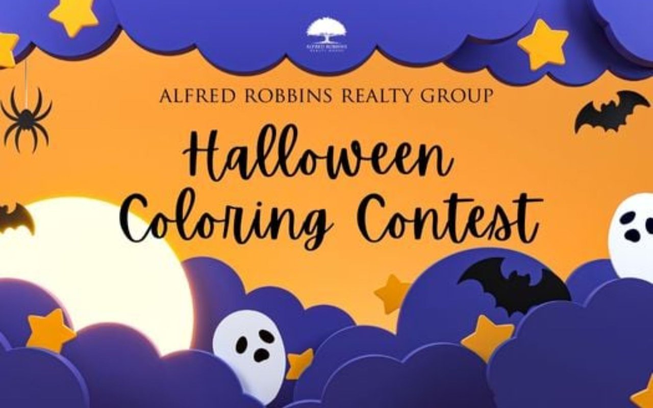 Join the 2025 Alfred Robbins Realty Group Halloween Coloring Contest