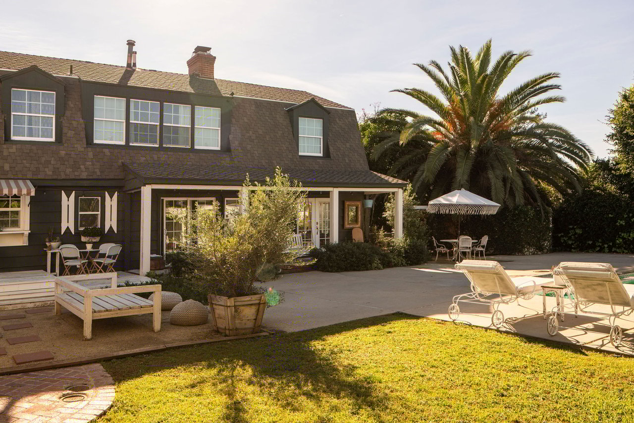 The Perry Farmhouse in Van Nuys, A Rare Rustic Compound