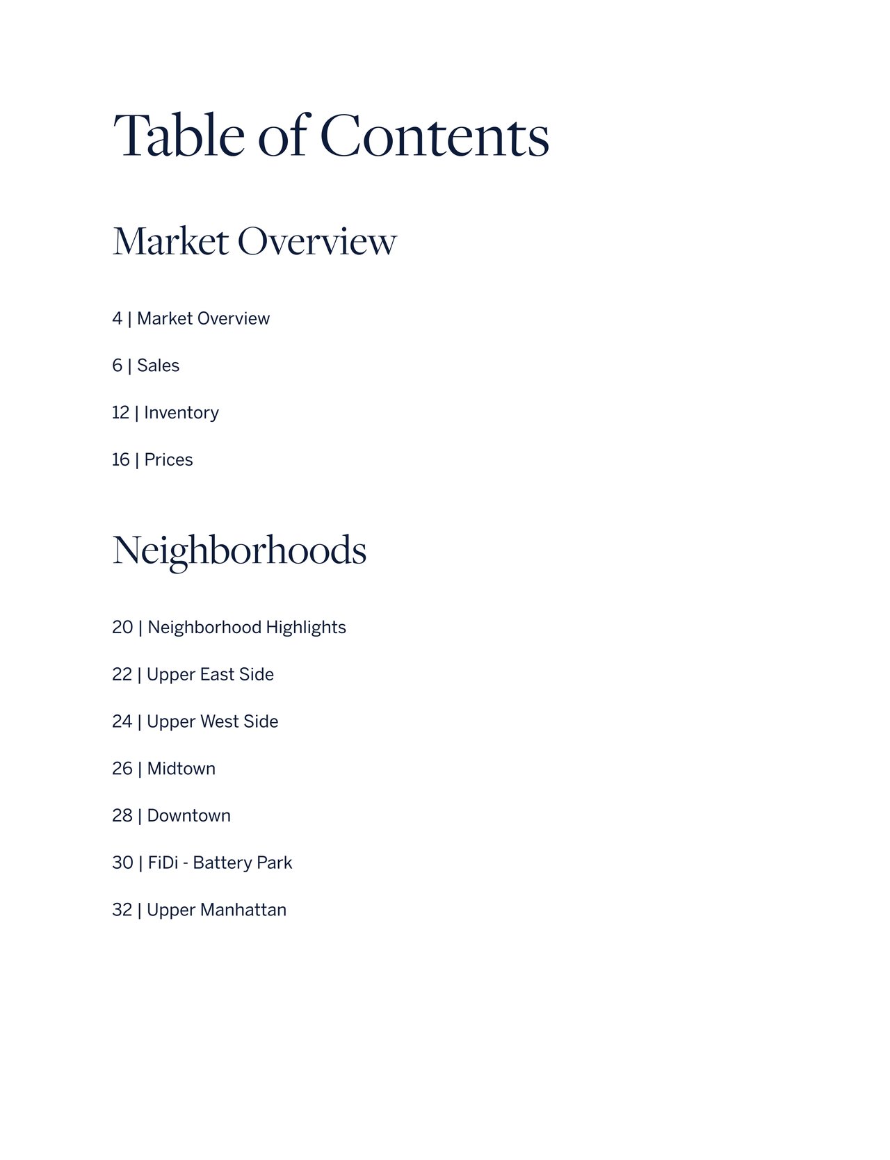 Manhattan Q3 Market Report 2025