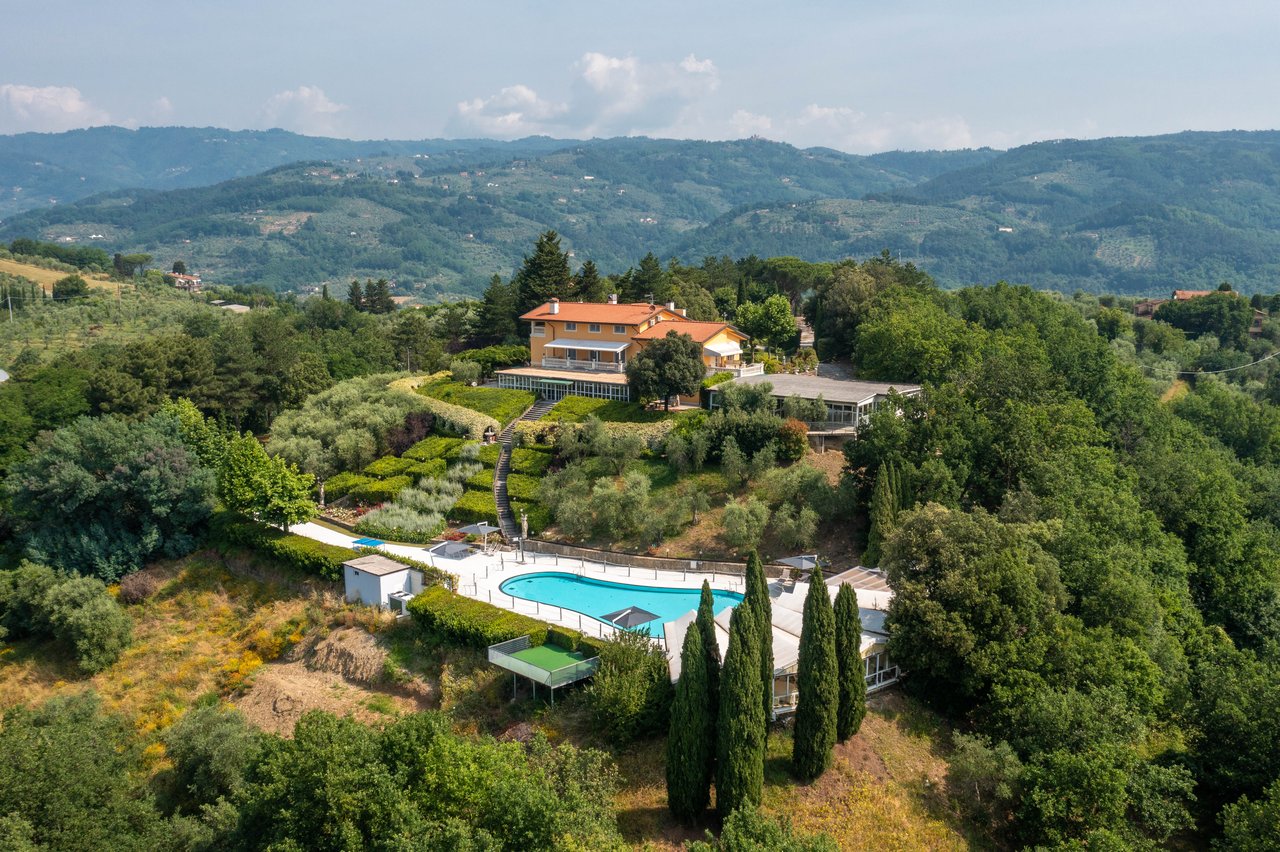 Map of Family Rental Retreat in Tuscany