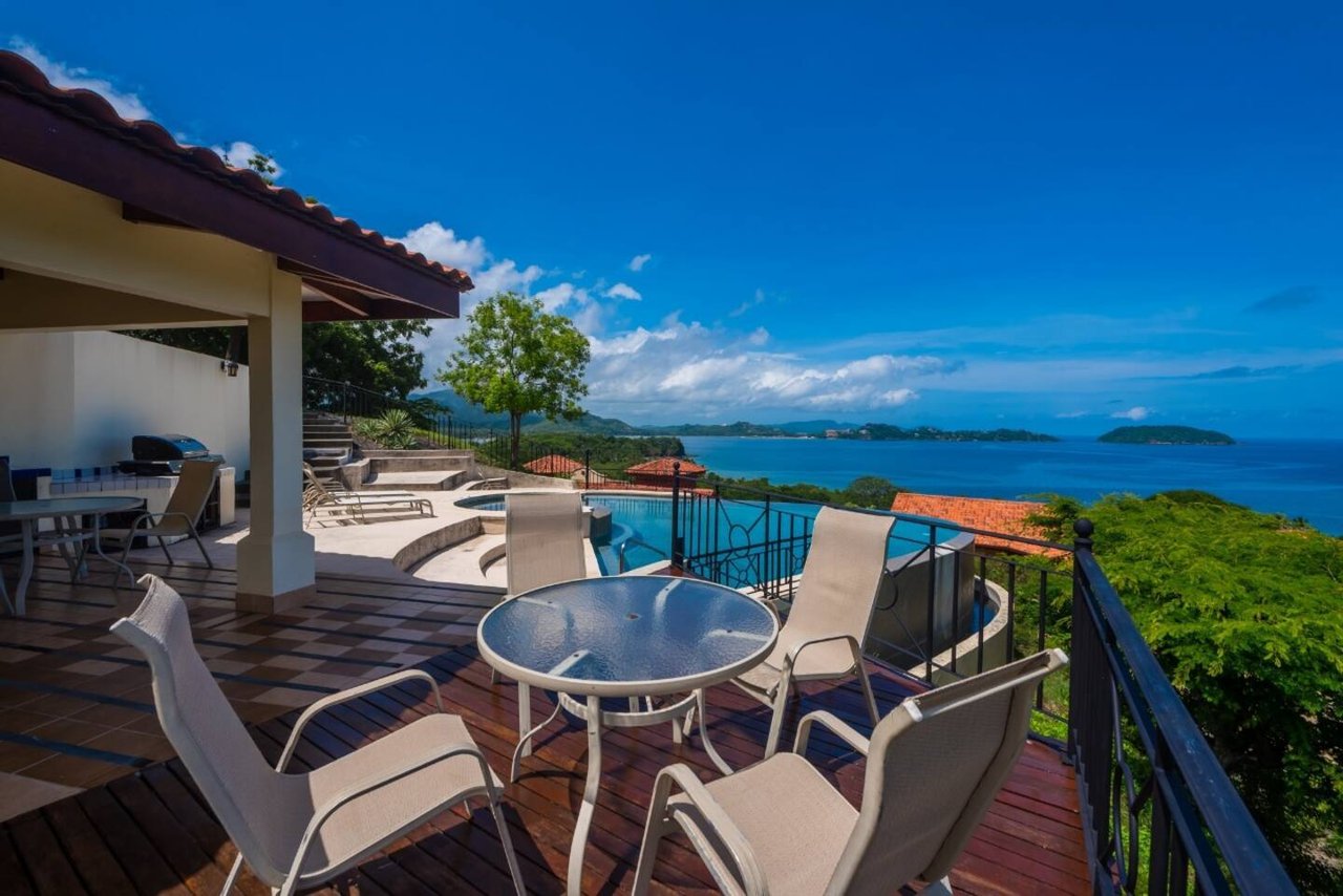 Ocean View Hillside Villa, Flamingo, Guanacaste