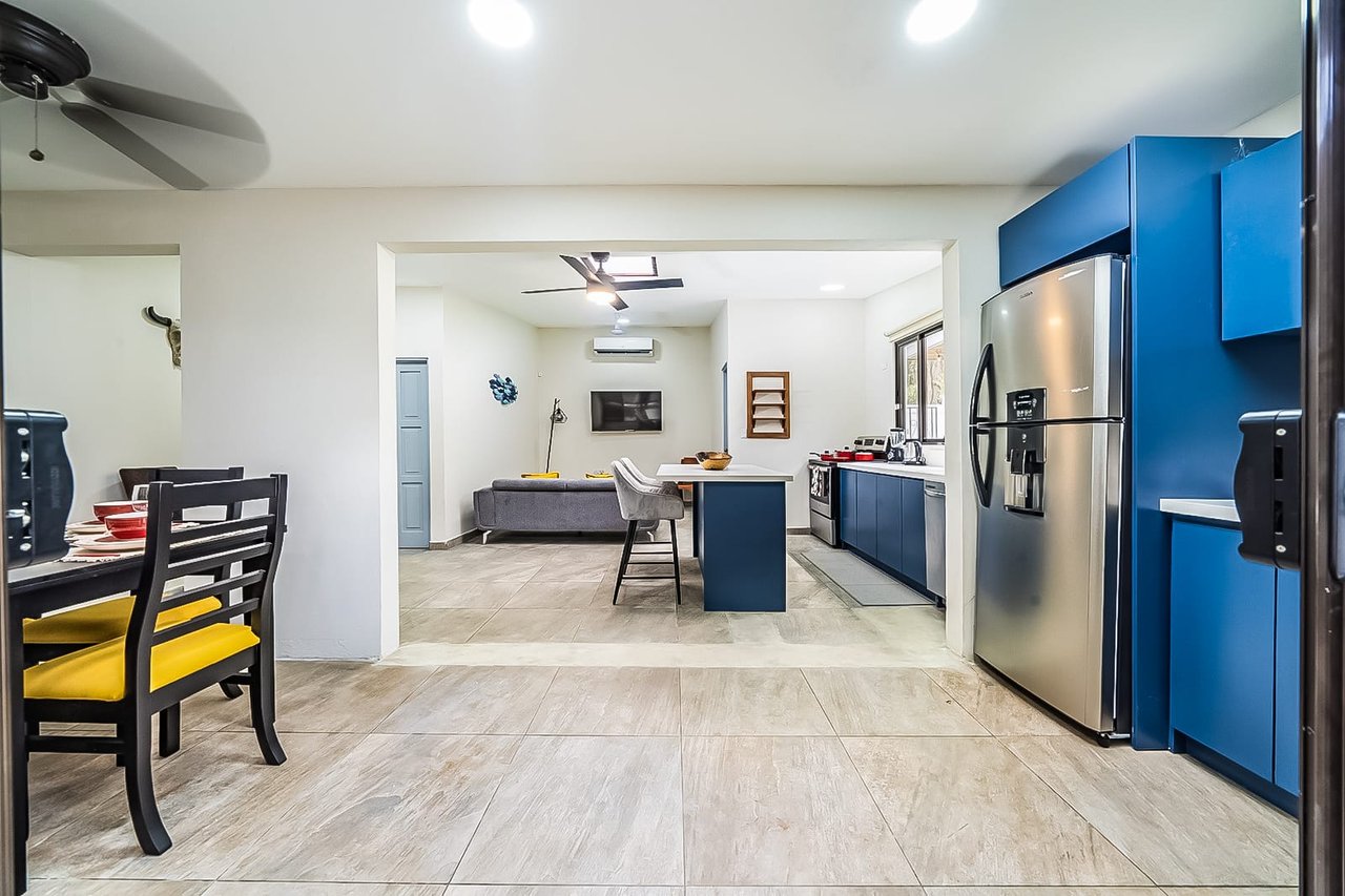 Casa Daniel | Modern Remodeled Duplex Just 500m from the Beach in Playa Potrero!