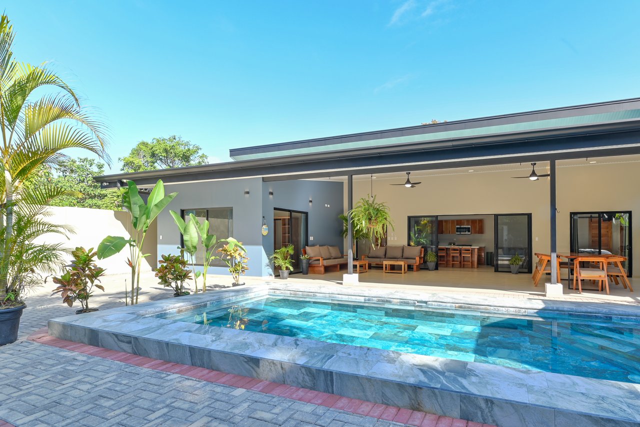 Modern Coastal Luxury: New 3-Bedroom Home Steps from South Pacific Beach