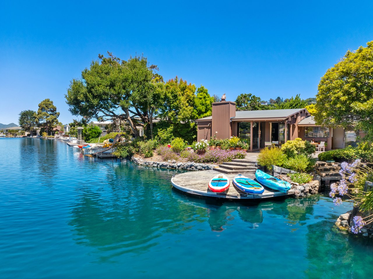 Vacation at Home on the Belvedere Lagoon
