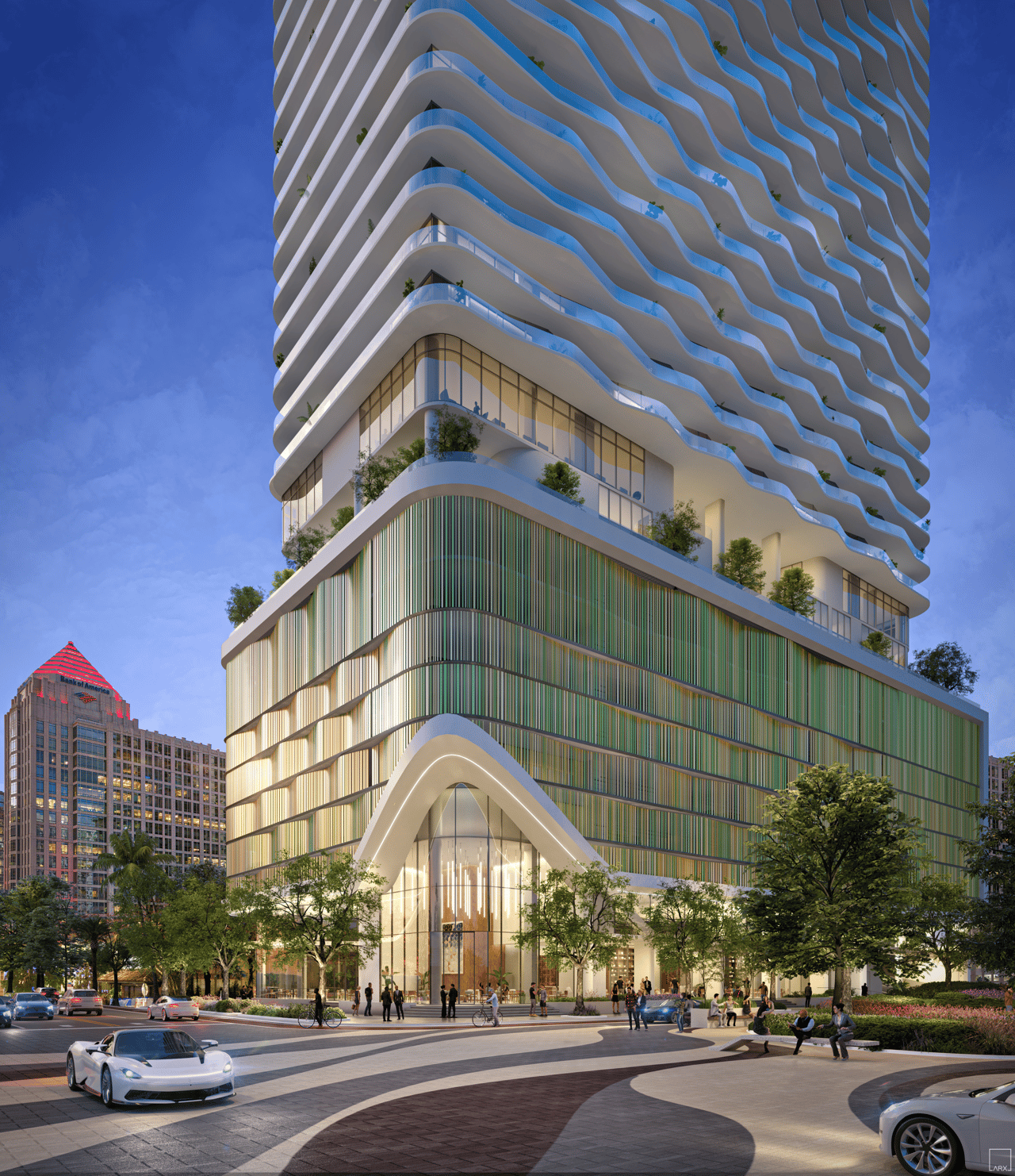 Andare Residences, Design by Pininfarina