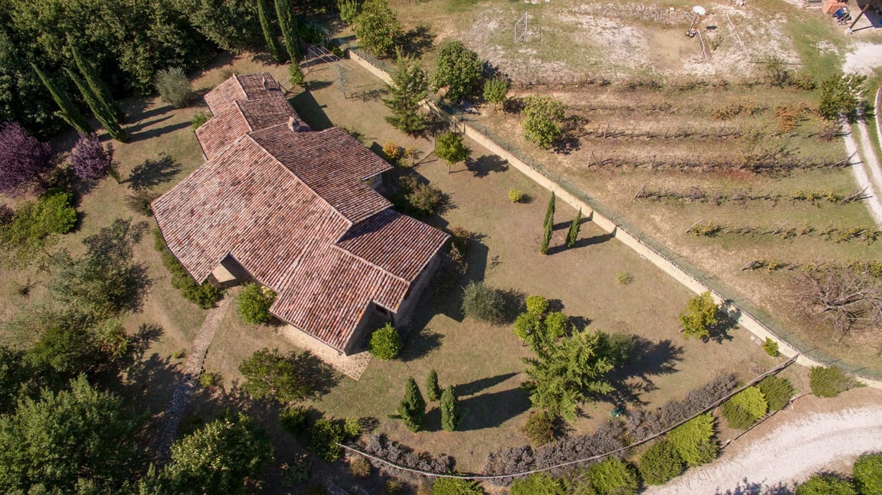 Restored Charming Stone Villa Perched in Hills