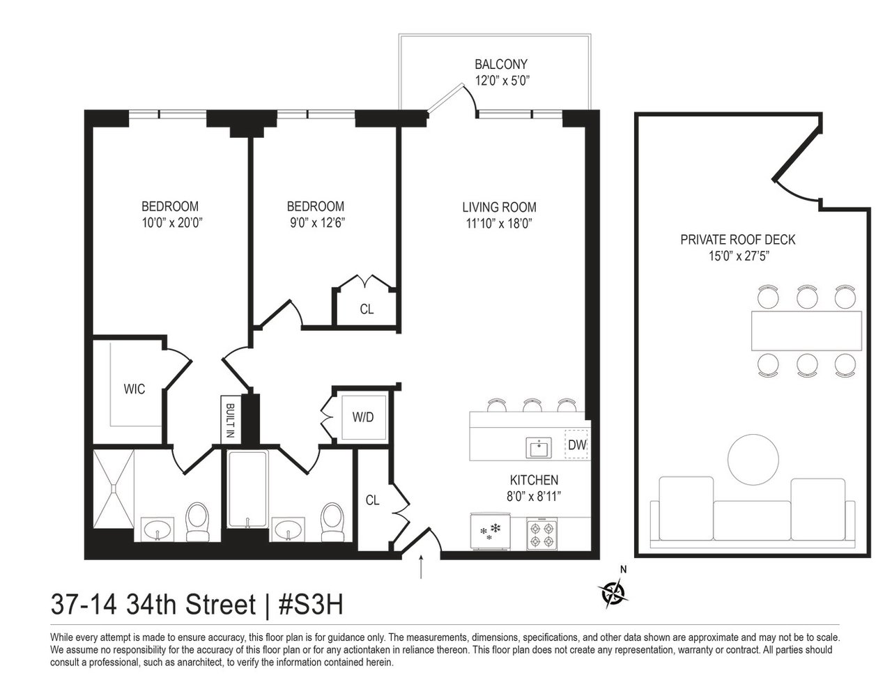 37-14 34th Street Unit: S3H