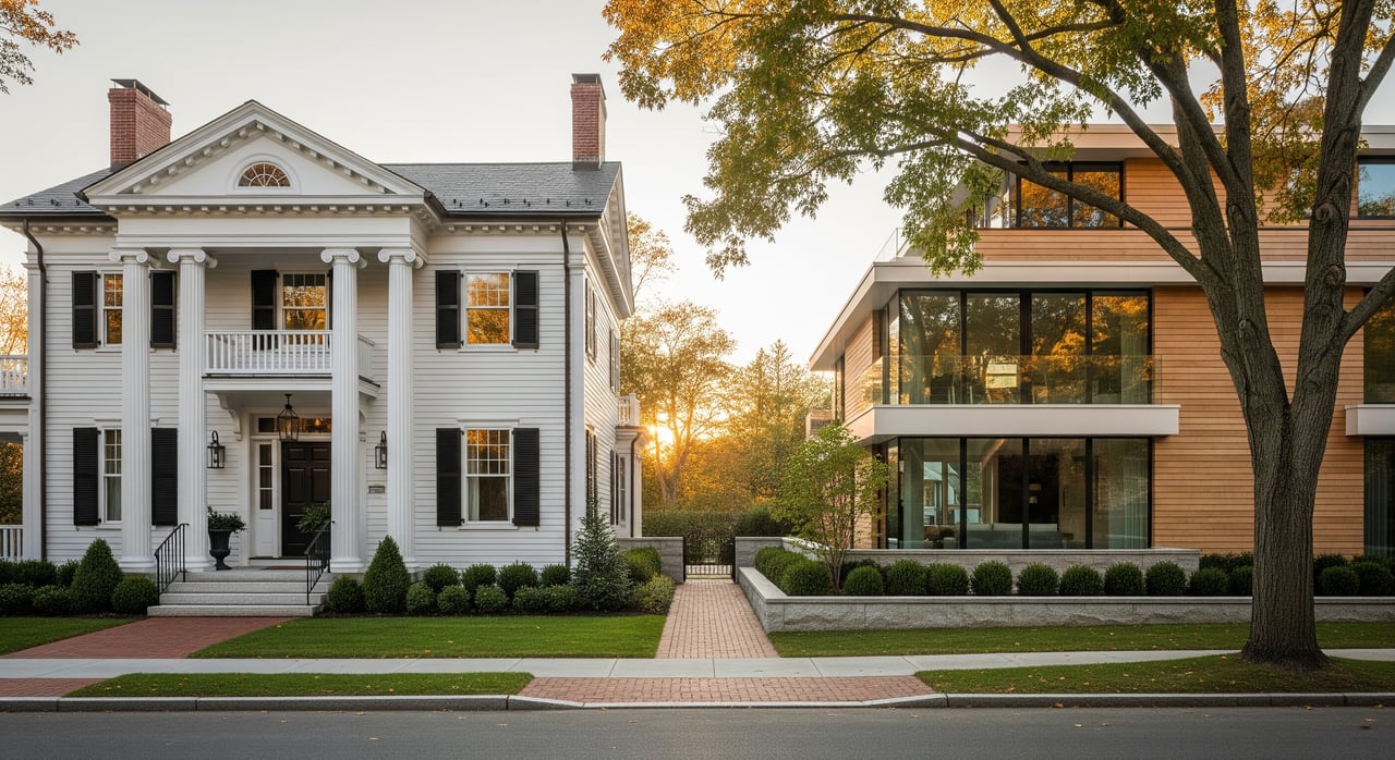 New Construction vs Historic Homes In Wellesley