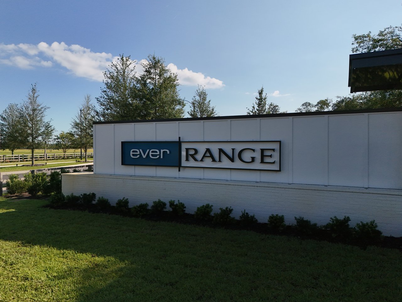 EverRange Community Entrance Sign Jacksonville FL