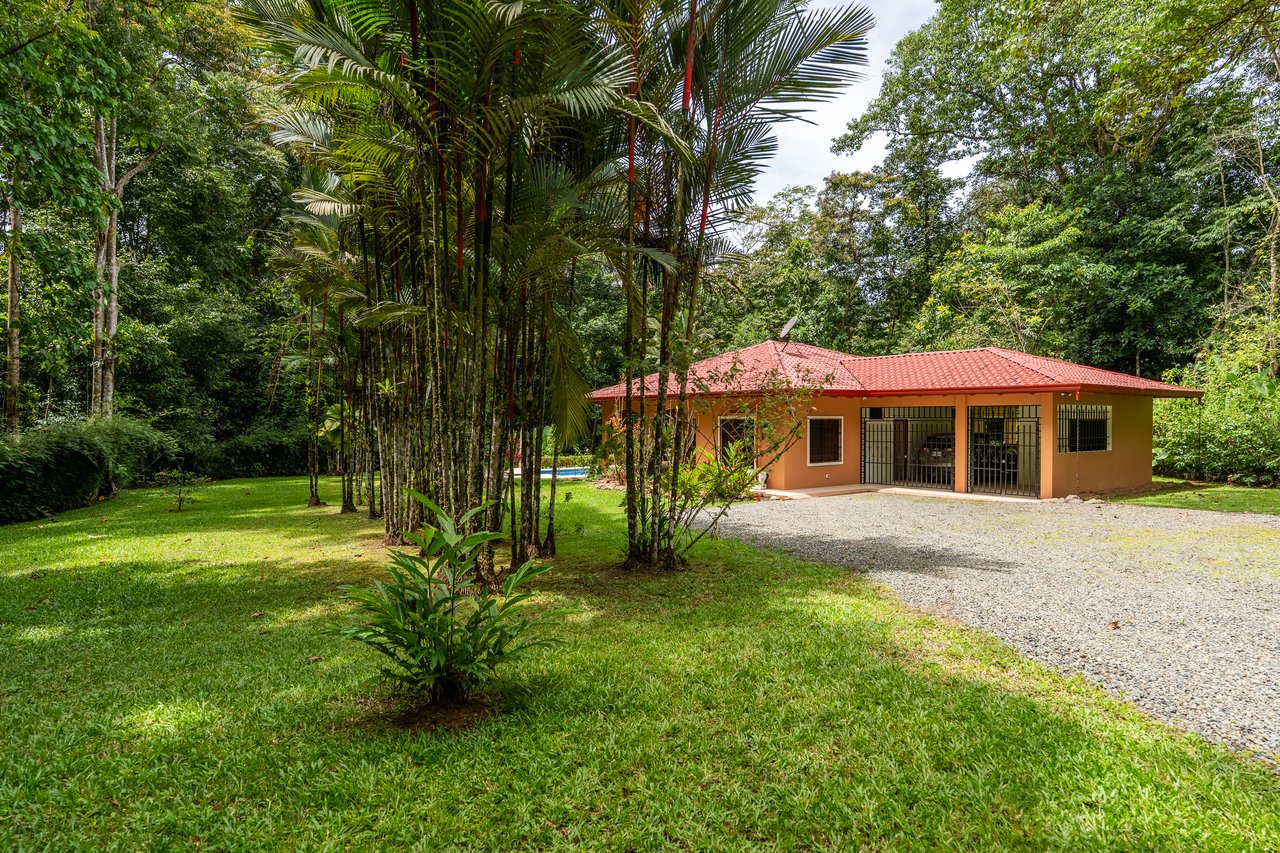 Ojochal Home for Sale with Pool, Creek & 1.6 Acres
