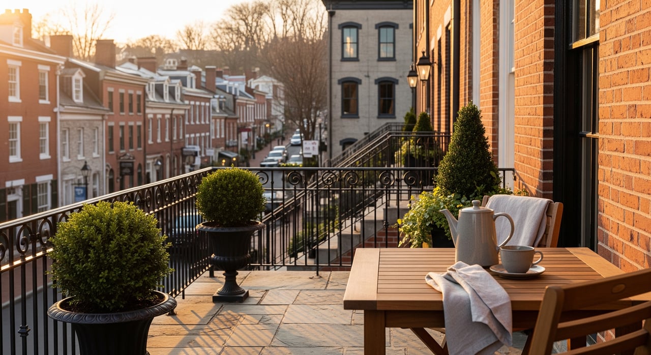 Everyday Life Near Historic Ellicott City Main Street