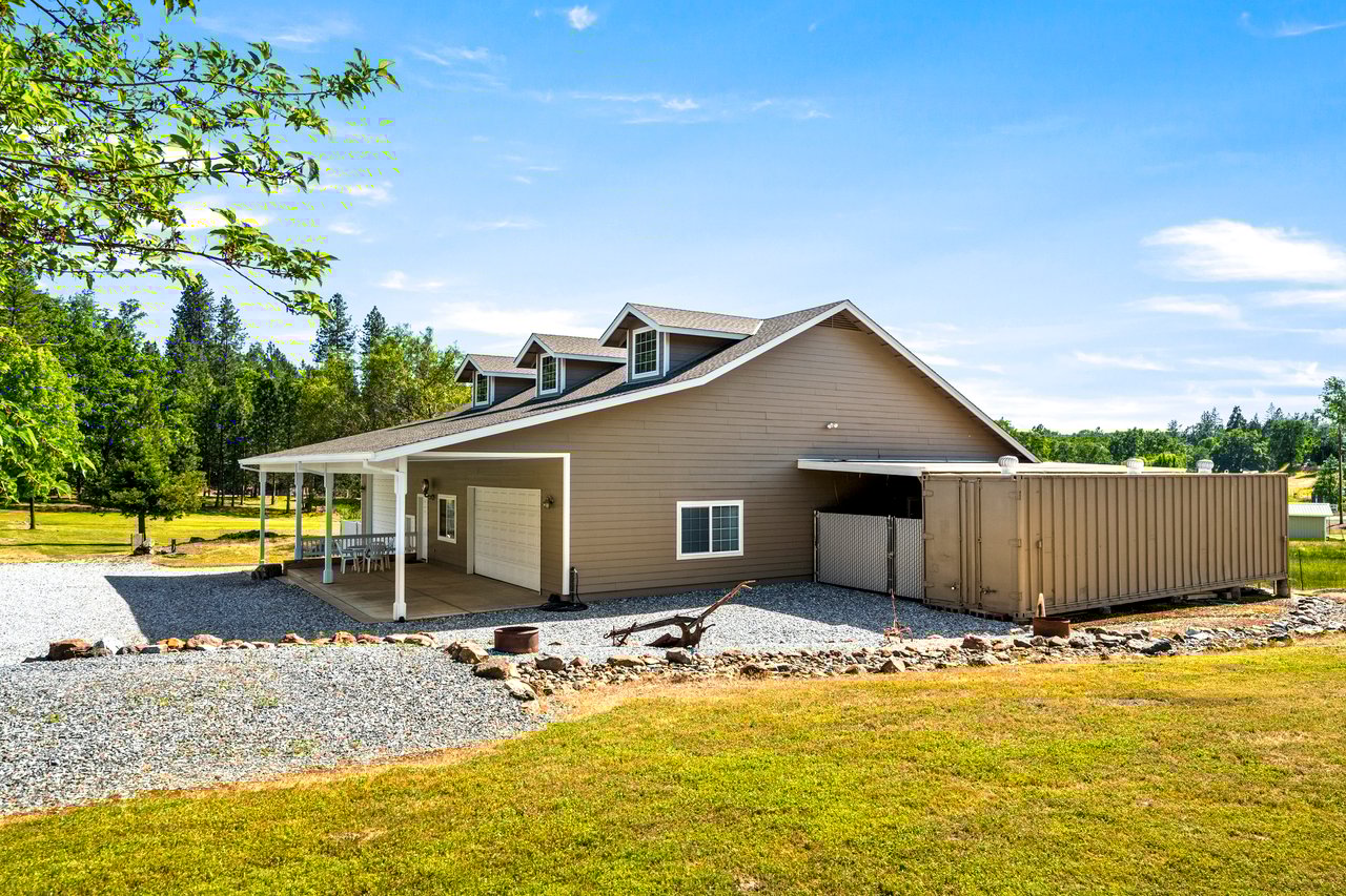 Custom Built Home on 4 Flat Acres in the Heart of Pleasant Valley – A Car Enthusiast's Dream!