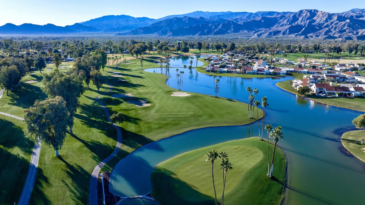 Mission Hills Country Club golf community in Rancho Mirage, California