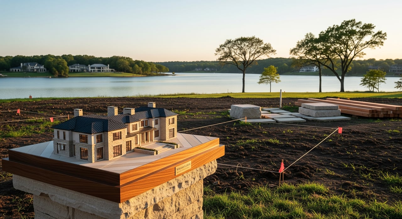 Building At Windsor Lakes: Lots, Architects And Timeline