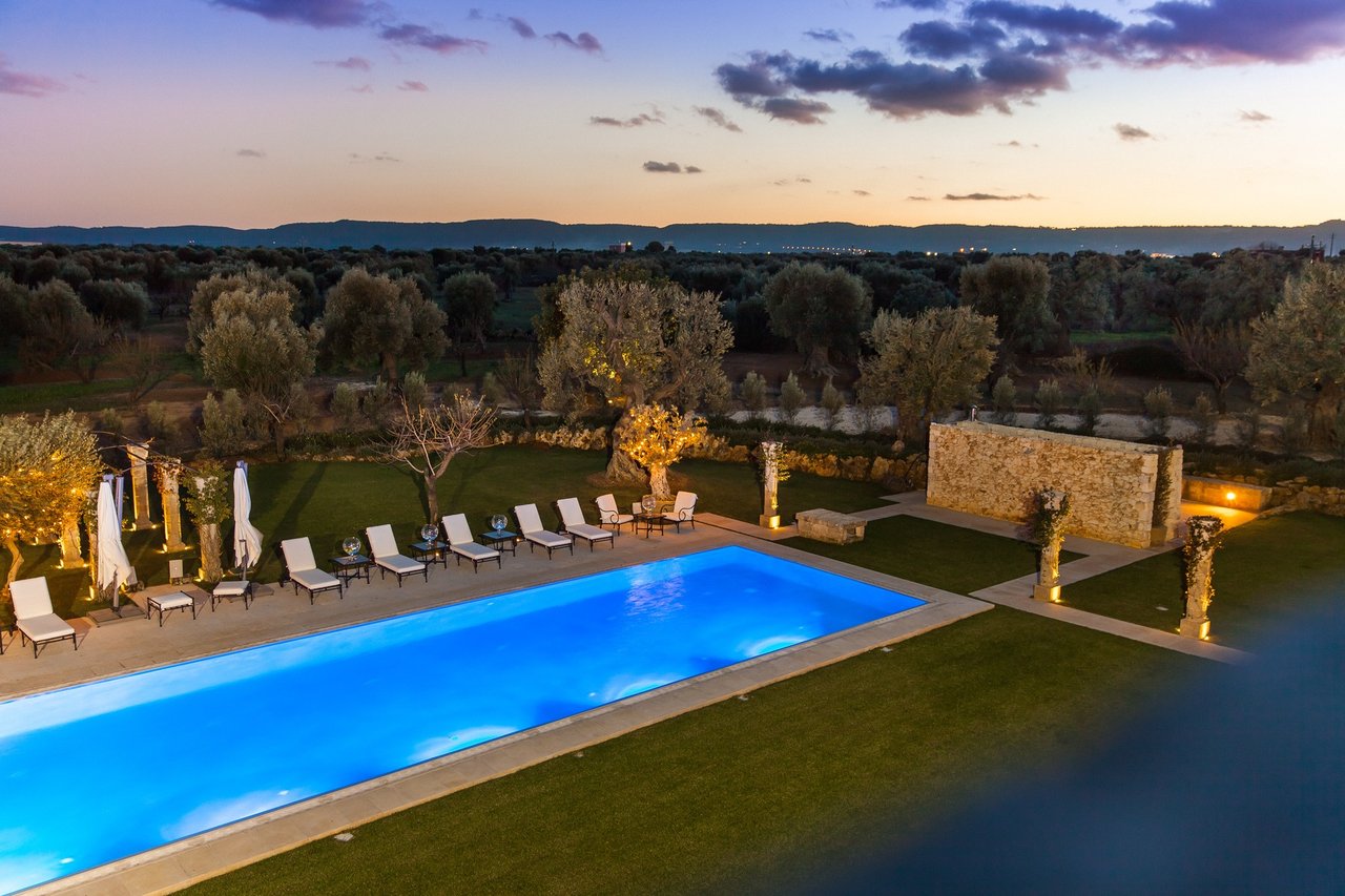 Intimate Villa Surrounded by Olive Trees Near the Town of Fasano