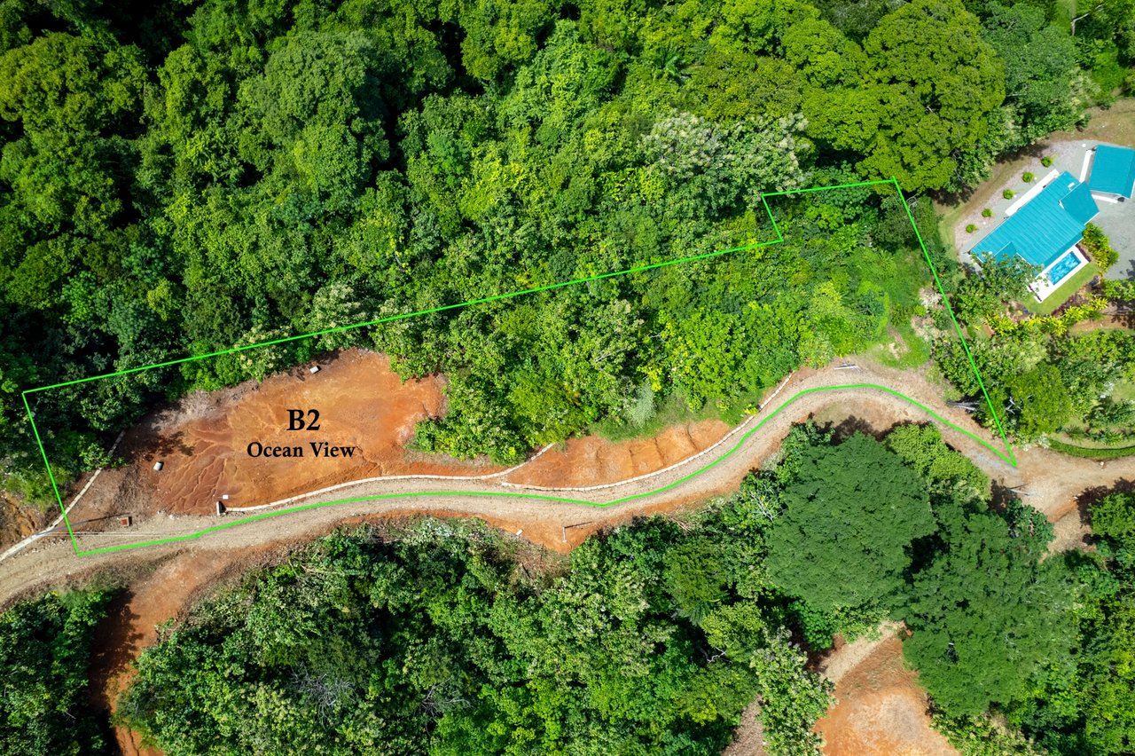 New Gated Development in Matapalo - Ocean View and Flat Land, ready to build!