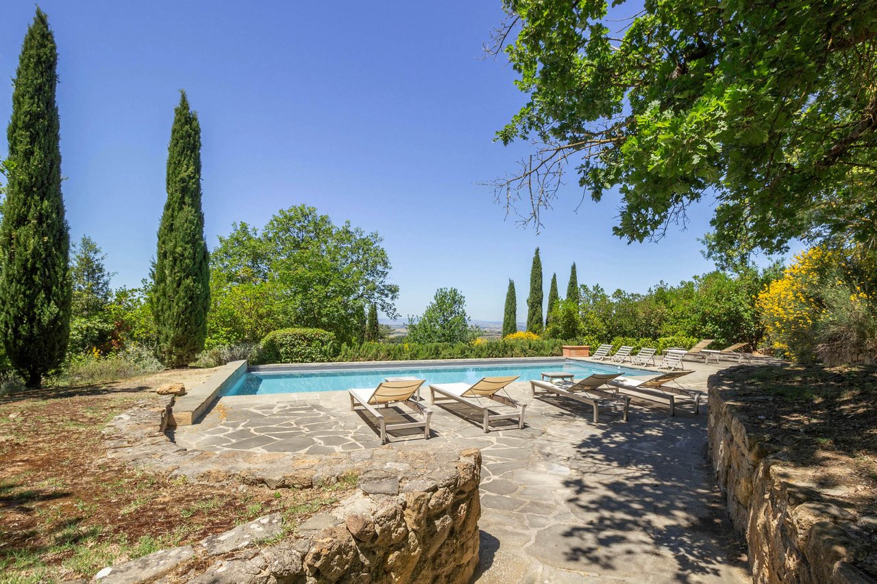 Villa - San Giovanni d'Asso (Siena)