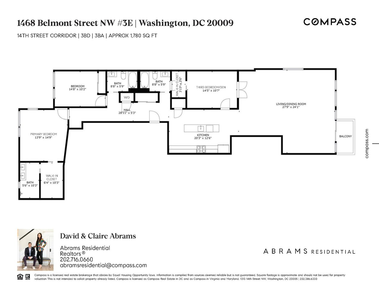 1468 Belmont Street NW Unit 3E