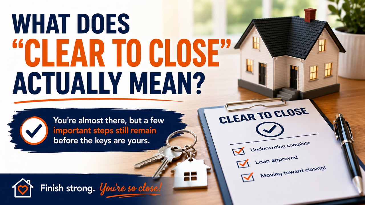 What Does "Clear to Close" Actually Mean?