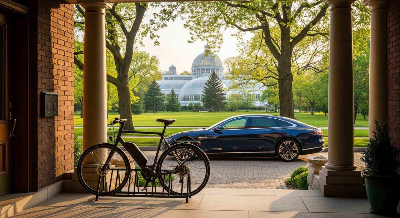 Commuting From Como Park: Transit, Bike, and Drive Times