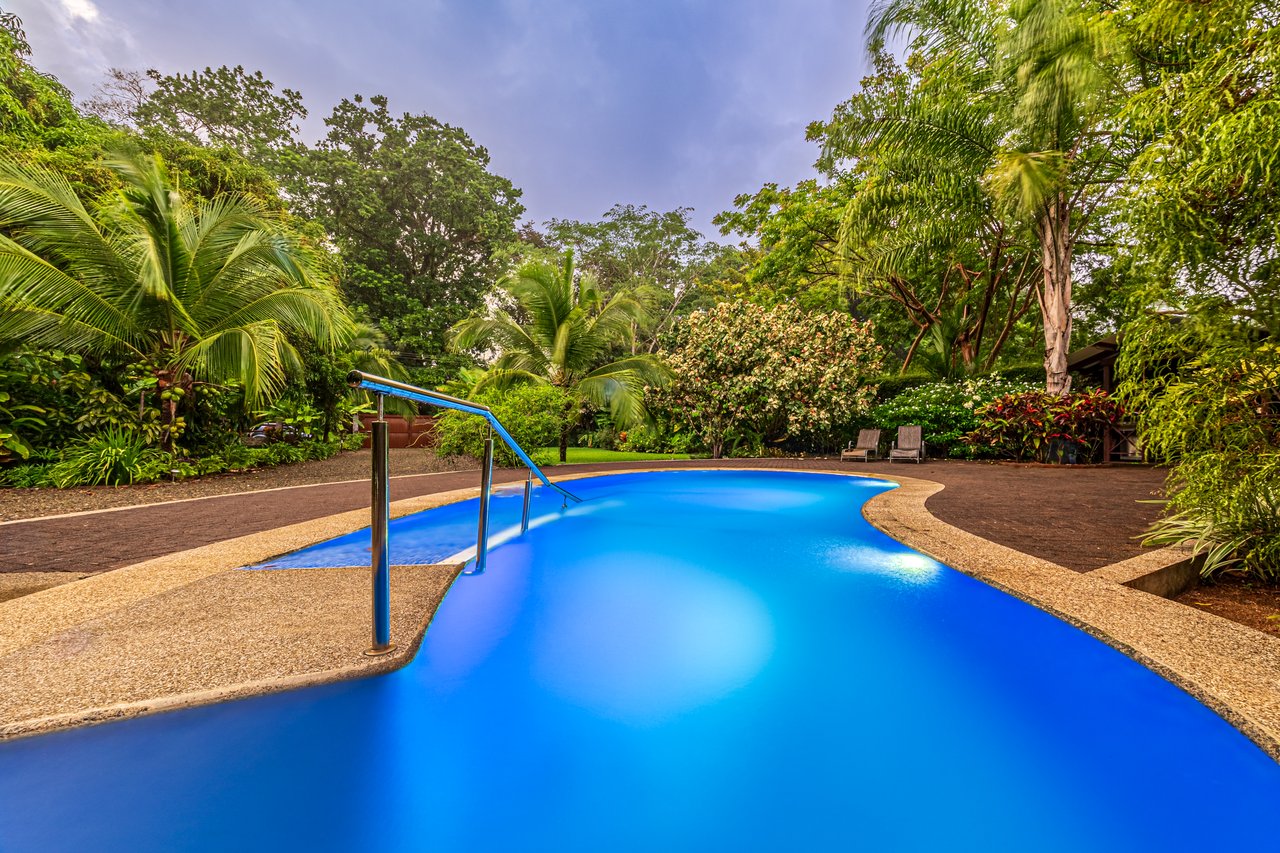0.50 ACRES – 5 Bedroom Riverfront Modern Home, Walking Distance To Dominical!!!