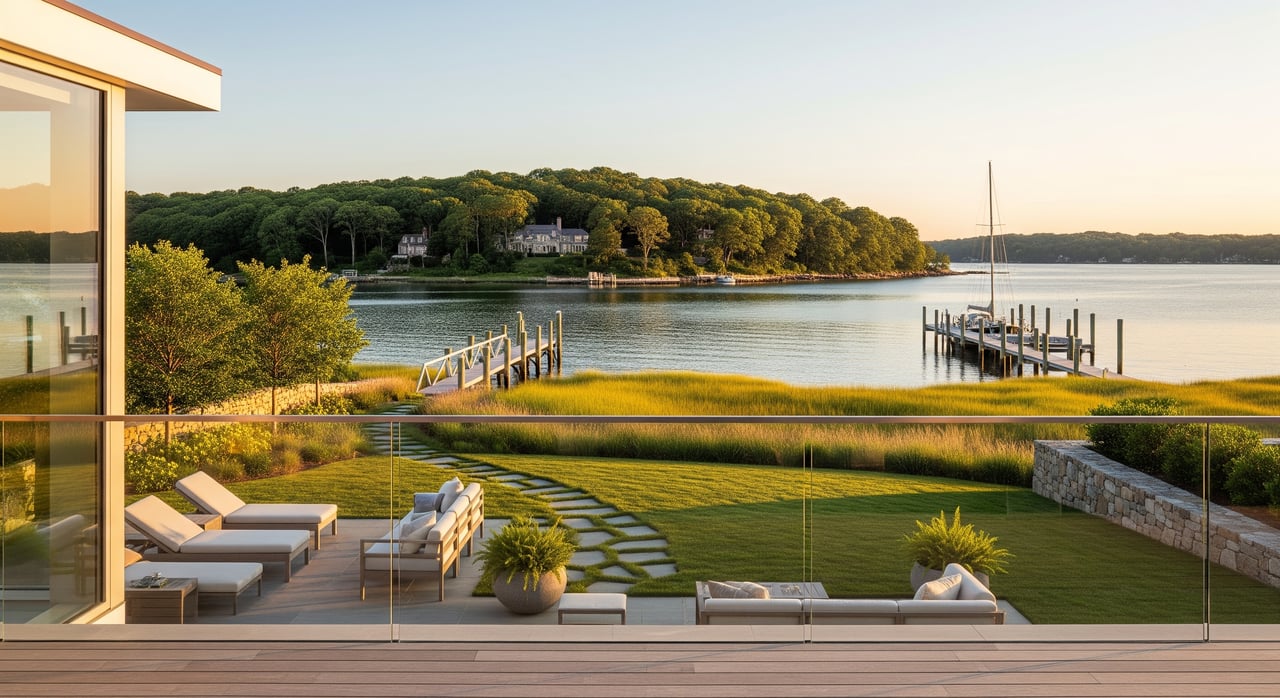 Greenwich Waterfront vs Backcountry: How Lifestyle Shapes Value