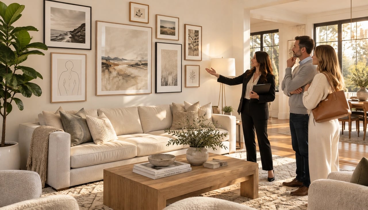 What Is a Gallery Wall and Why Are Buyers Demanding Them Before Closing?