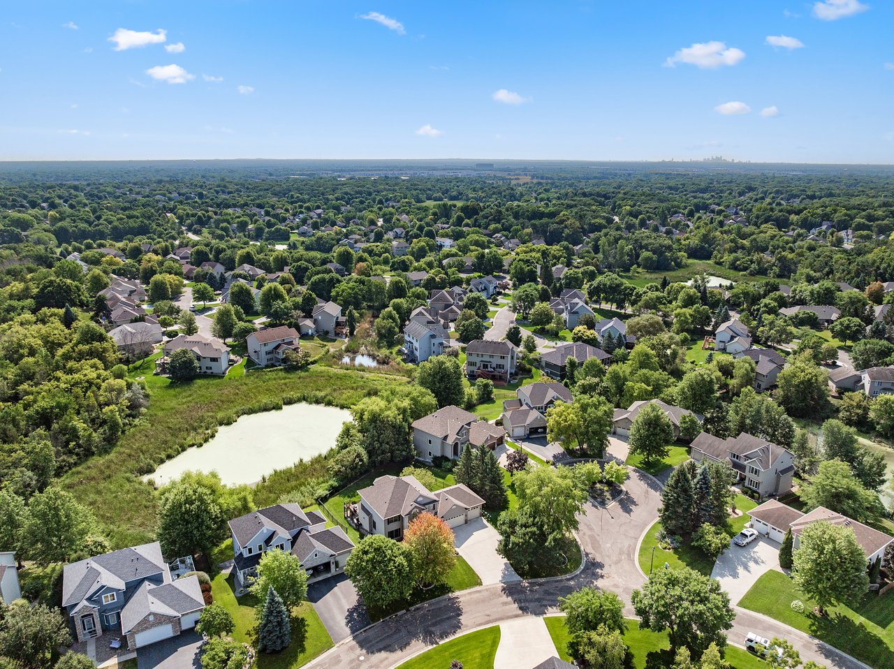 Walkout 2-Story Overlooking the Elm Creek Park Reserve