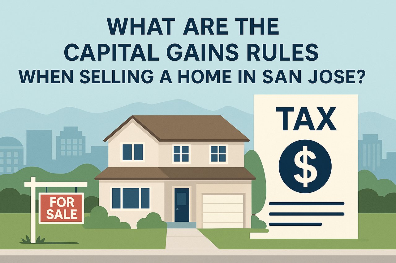 What Are the Capital Gains Rules When Selling a Home in San Jose?