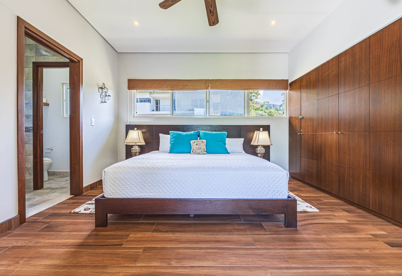 Elegant Tropical Villa Steps from Playa Hermosa – Gated Community