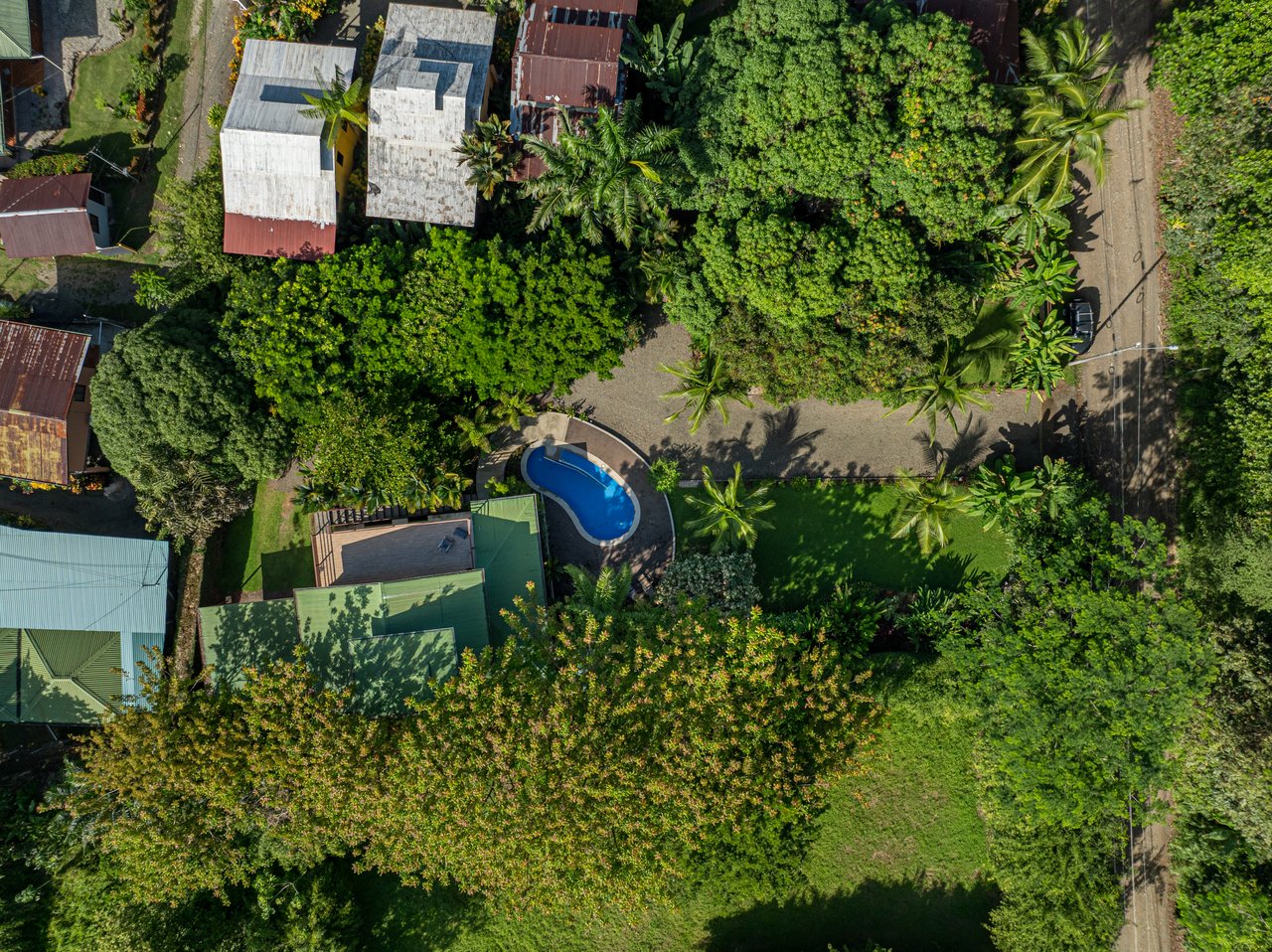 0.50 ACRES – 5 Bedroom Riverfront Modern Home, Walking Distance To Dominical!!!
