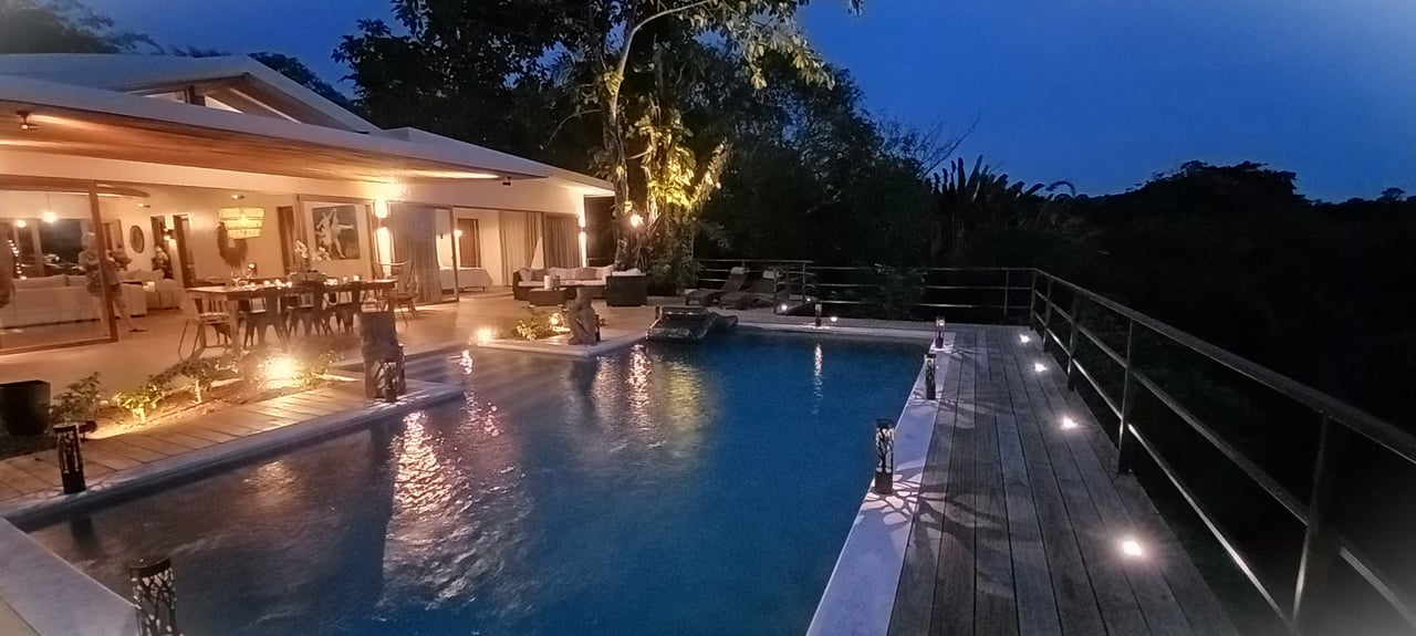 Five Star Private Rainforest Estate on Acreage with Creek