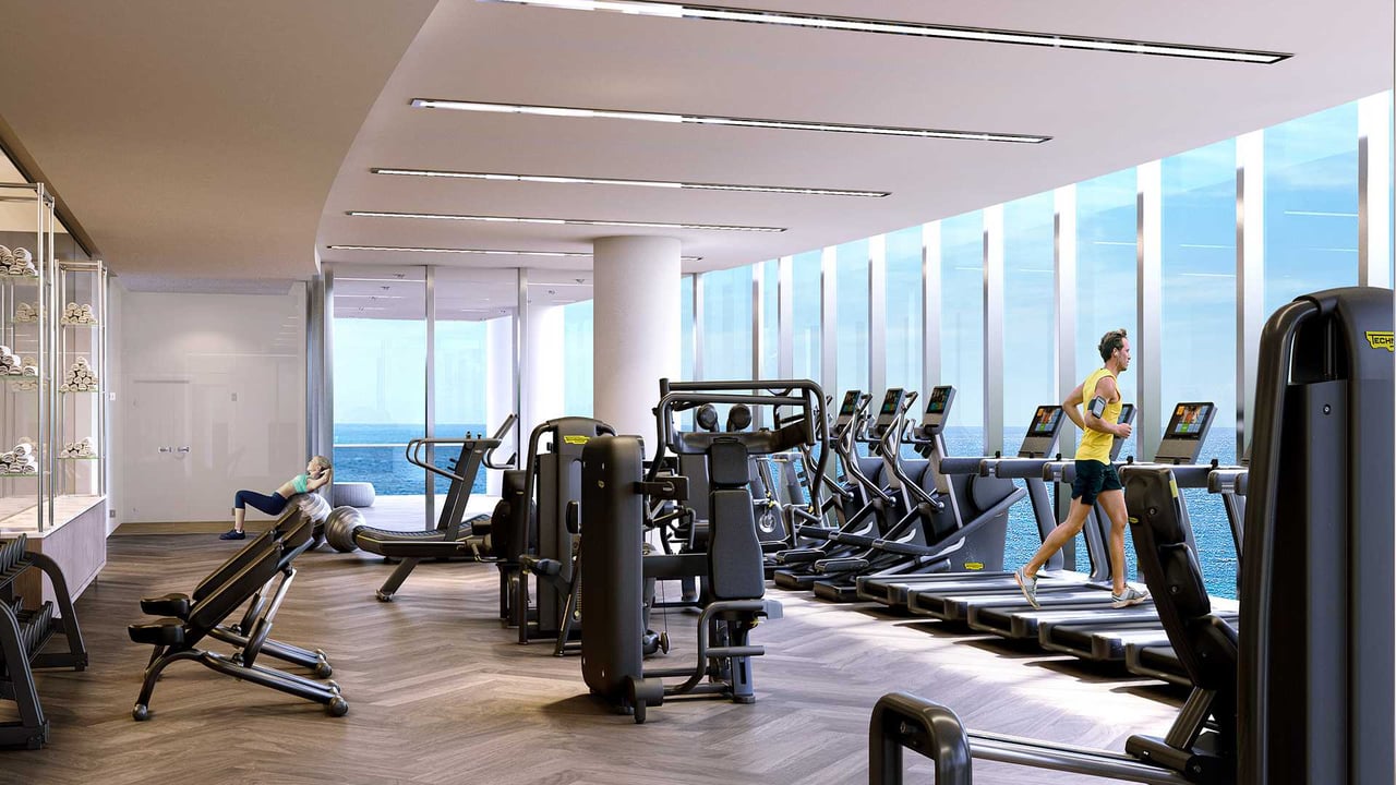 Turnberry Ocean Club gym 
