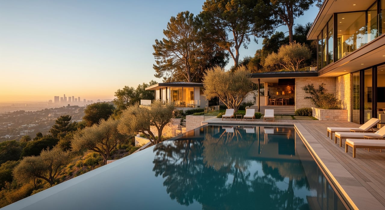 Inside Brentwood’s Hillside Estate Lifestyle