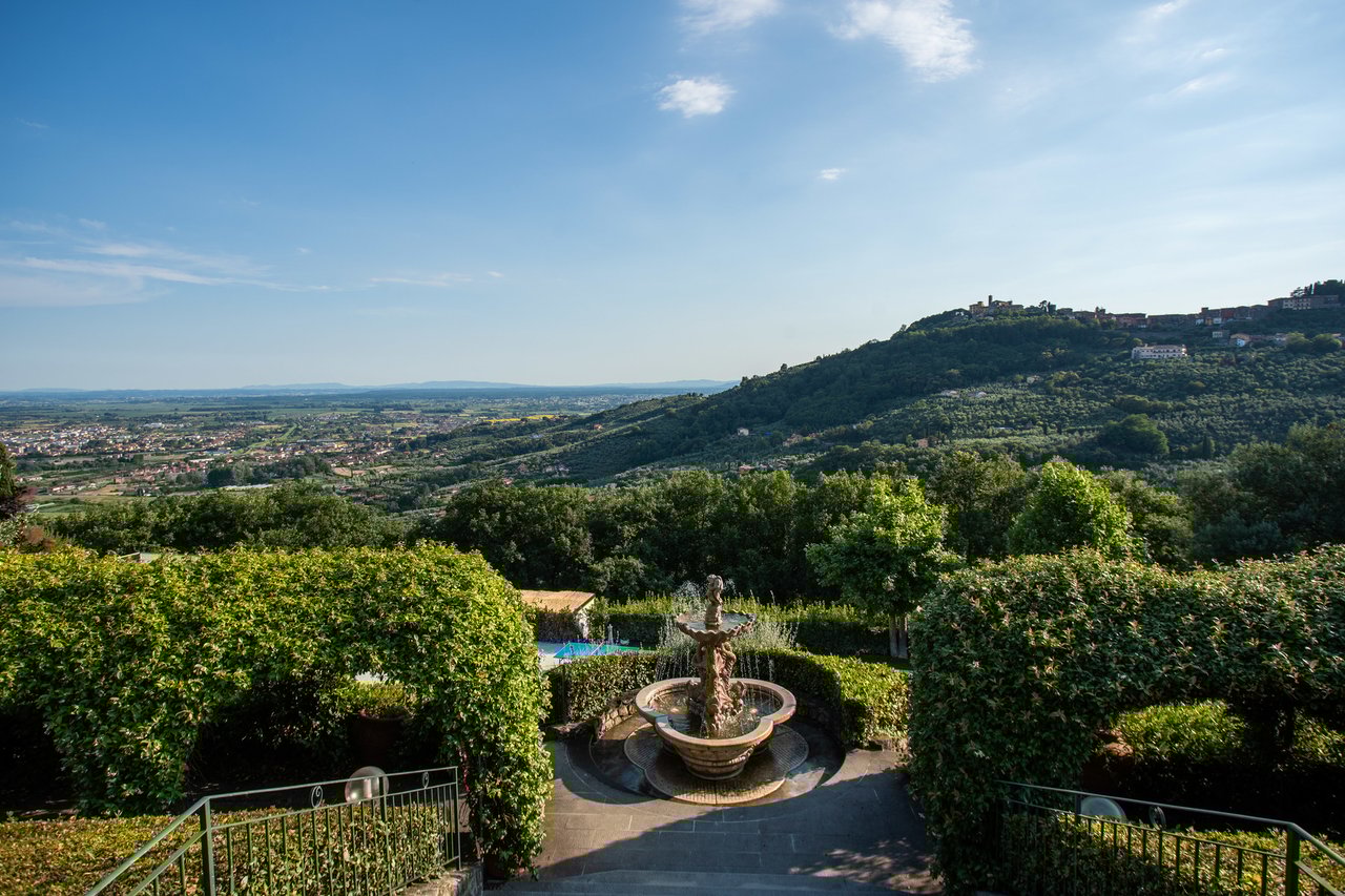 Map of Family Rental Retreat in Tuscany