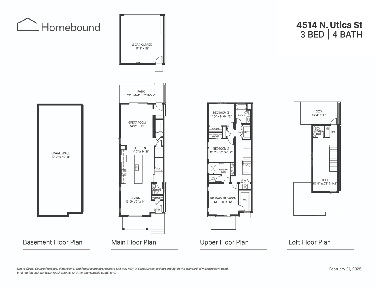 Utica St. Duplexes - Metro Elevation