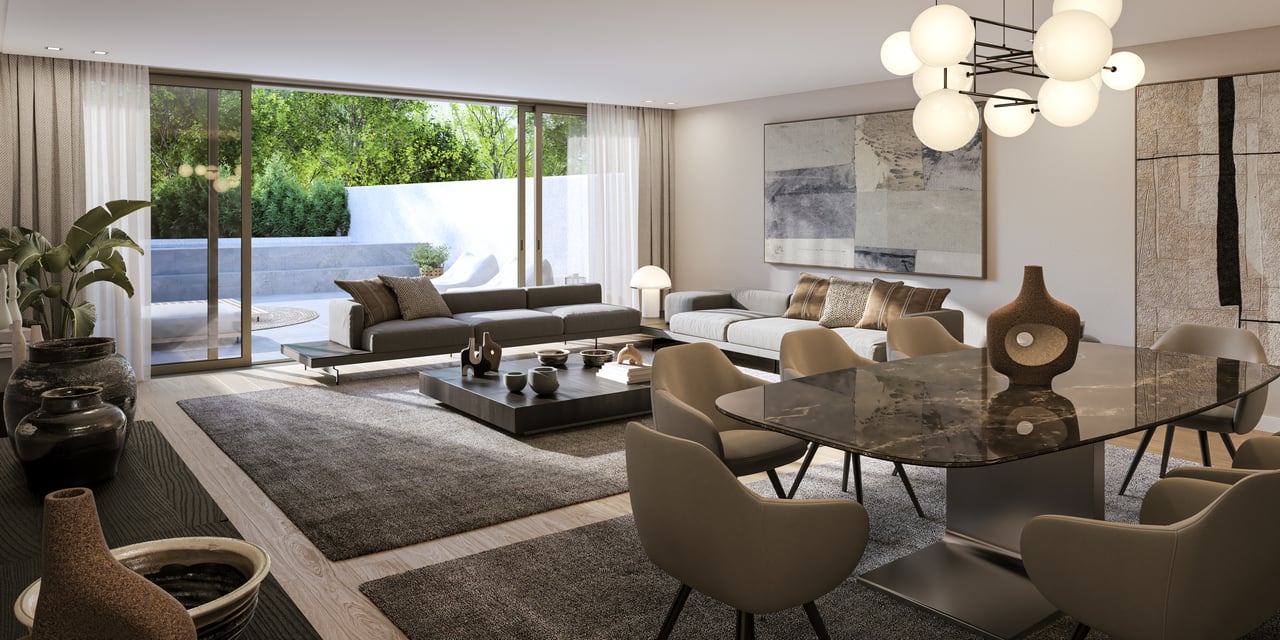 New Contemporary 3-Bedroom Villa with Pool in Lavra, Just 100m from the Ocean