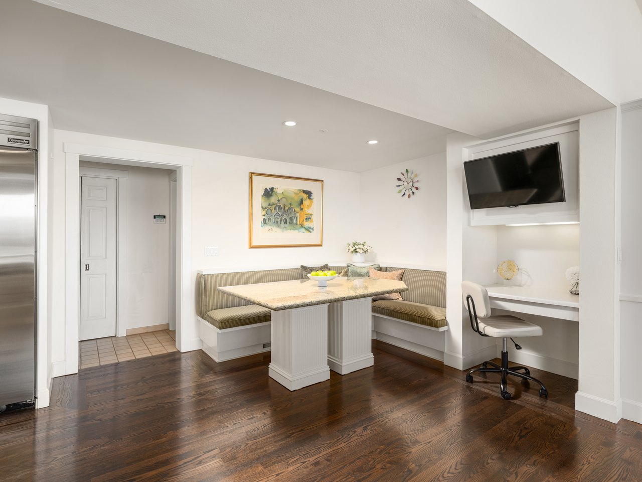 Exceptional Setting with views spanning San Francisco, the Golden Gate Bridge, Sausalito, and across the bay