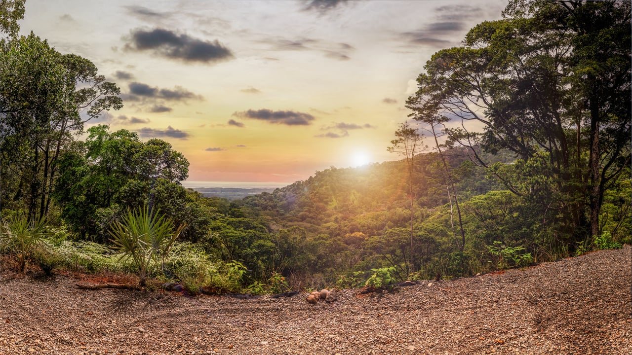Ocean View Home in Portasol, 2 Bed, 1 Bath, Pool, Private Waterfall & Extra Building Site