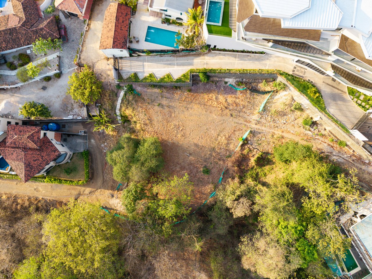 Villa Terraza Lot | Ocean View Opportunity in Tamarindo with Water and Power Already in Place