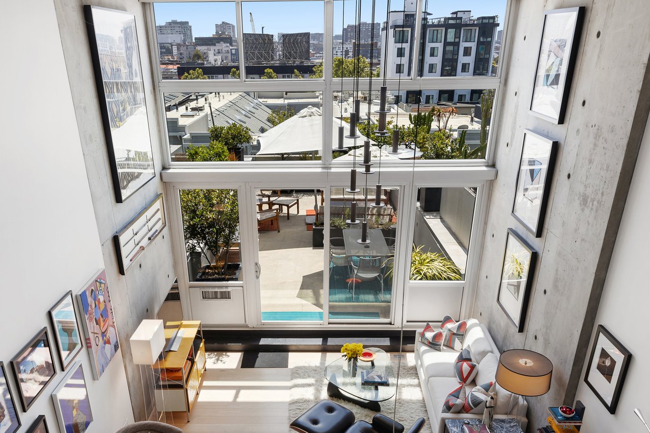 Modernist Loft With Designed Terrace