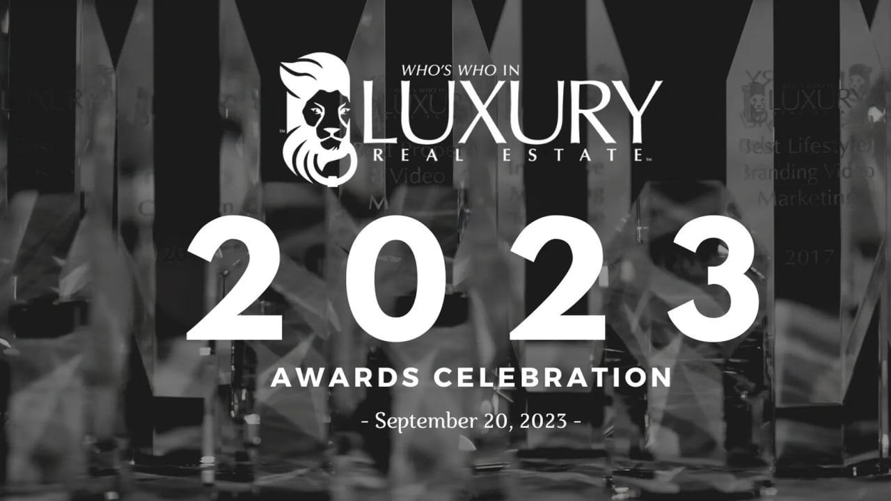 Who's Who in Luxury Real Estate Announces Award Nominations for the 26th Annual Luxury Real Estate Fall Conference