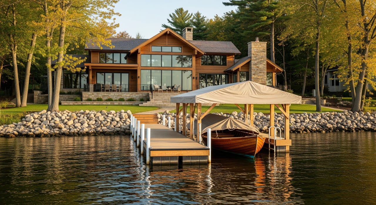 What Waterfront Living Is Like on Lake Fenton