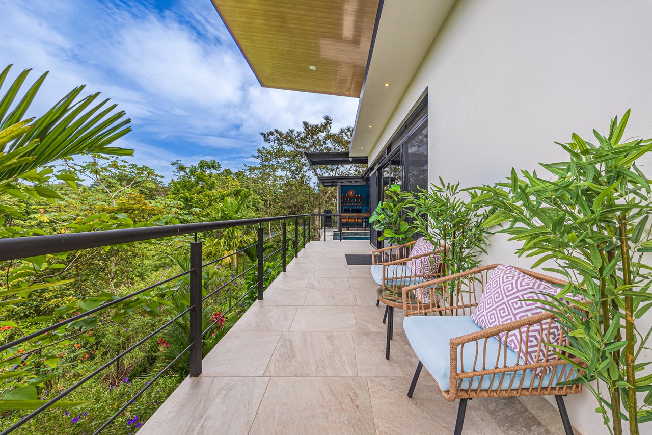 Casa Palma – Brand New Luxury 4BR/4.5BA Home with Stunning Sunset Views in Quepos