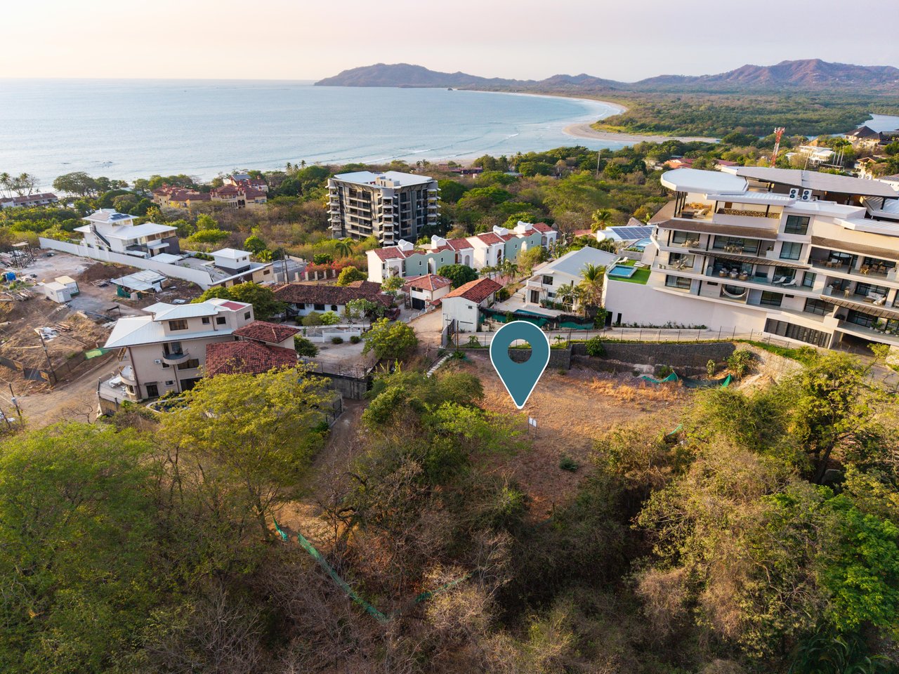 Villa Terraza Lot | Ocean View Opportunity in Tamarindo with Water and Power Already in Place