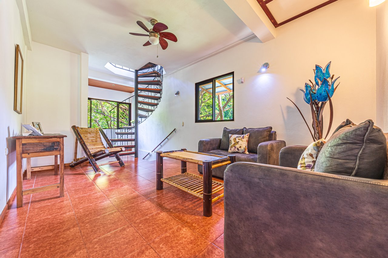 0.50 ACRES – 5 Bedroom Riverfront Modern Home, Walking Distance To Dominical!!!