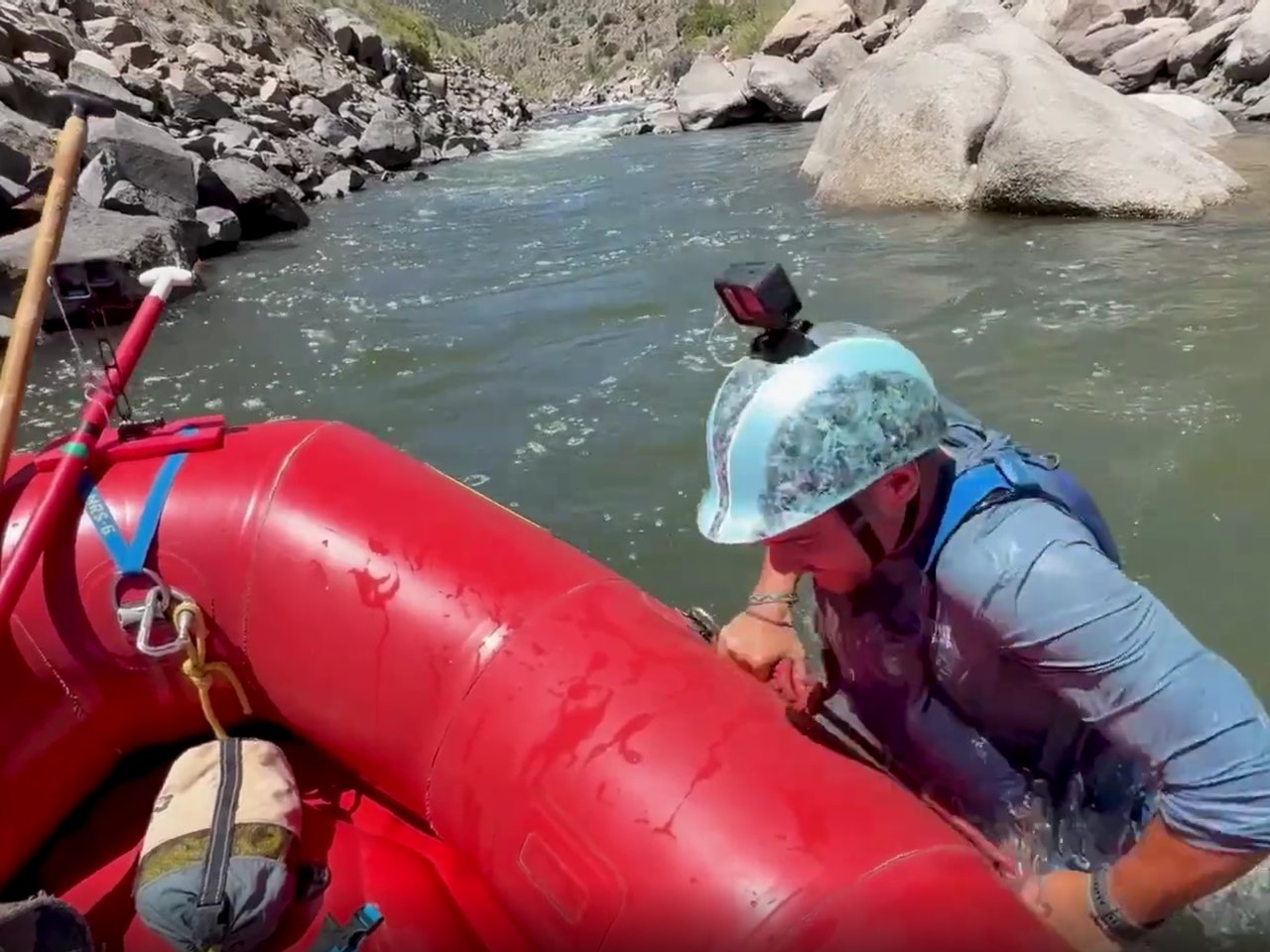 From Calm to Class III: Monica Goes Whitewater Rafting in Cañon City