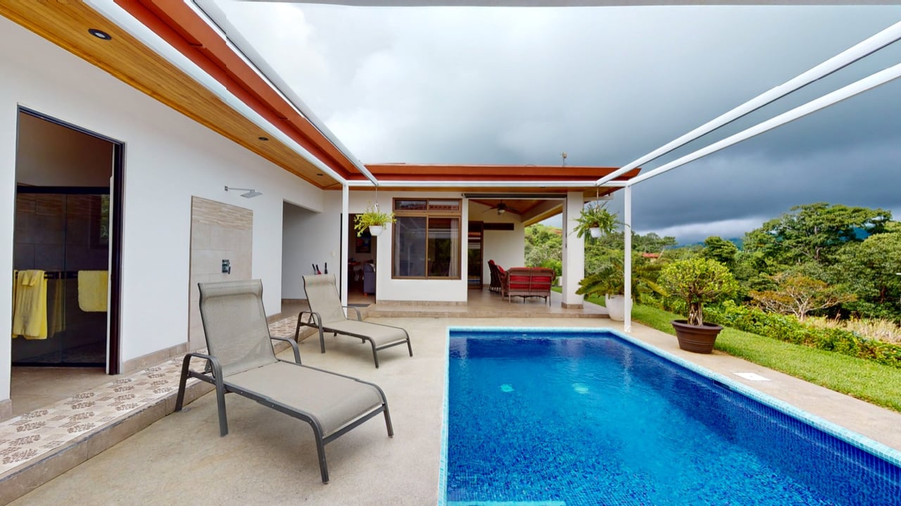 The Best Mountain View Home in South Pacific Costa Rica!