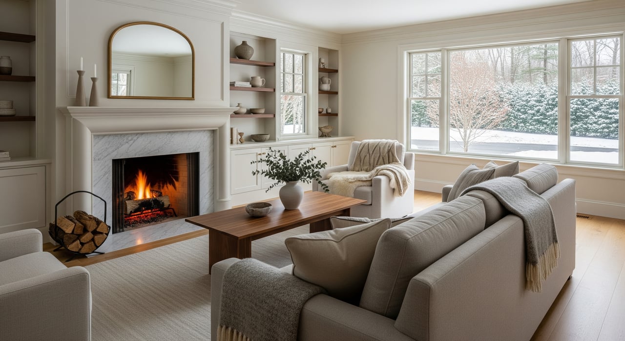 Winter Staging Tips For South Windsor Sellers