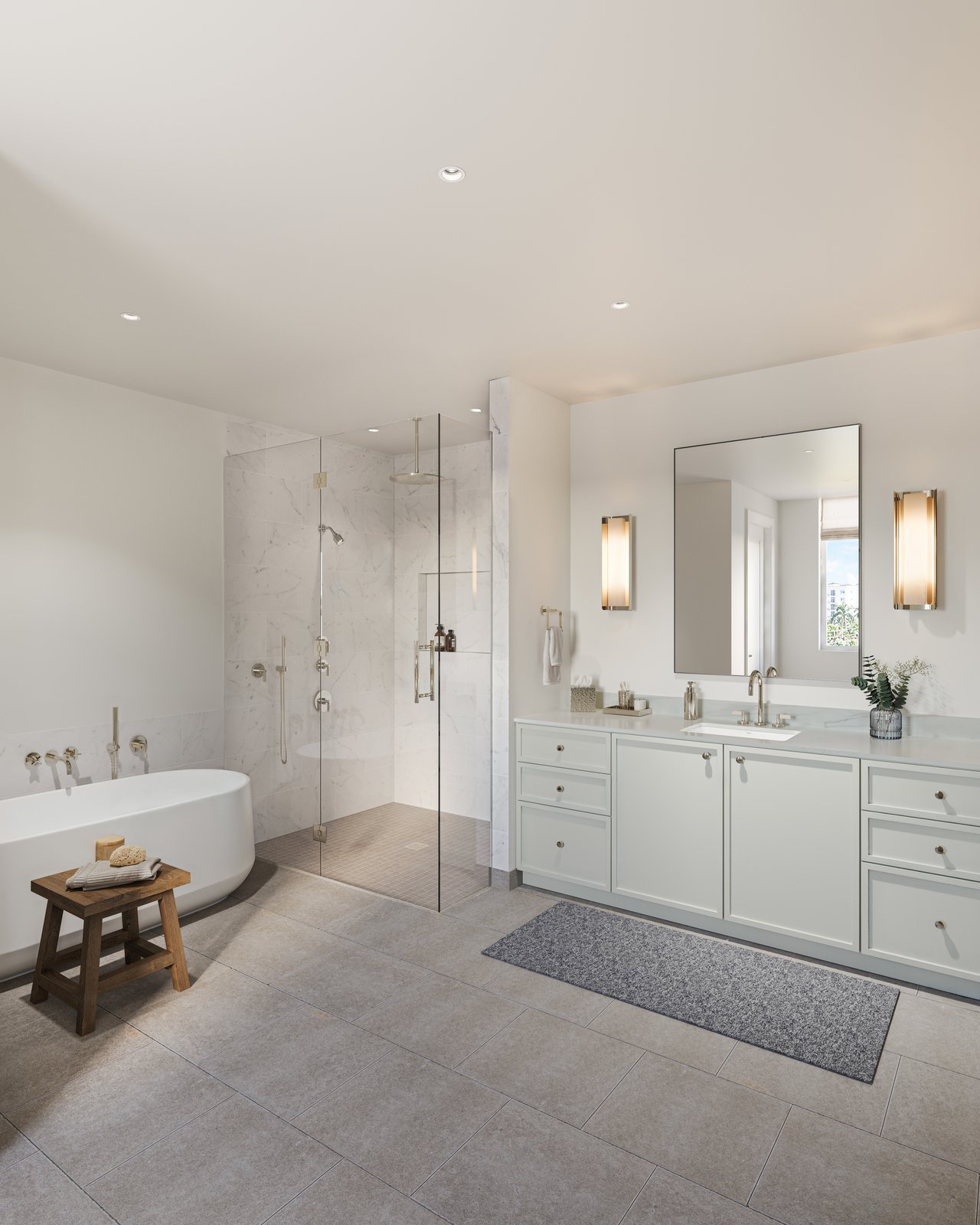 Primary Bathroom - Transitional